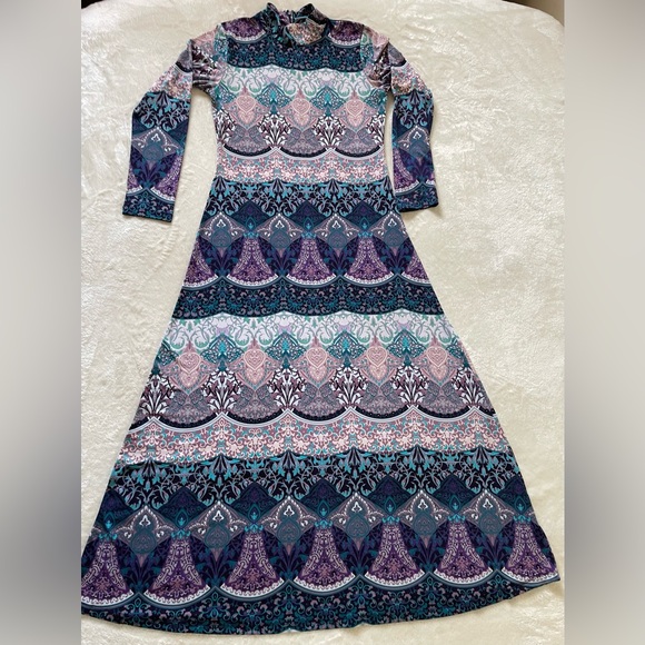 New York & Co stretch long dress - Picture 2 of 8